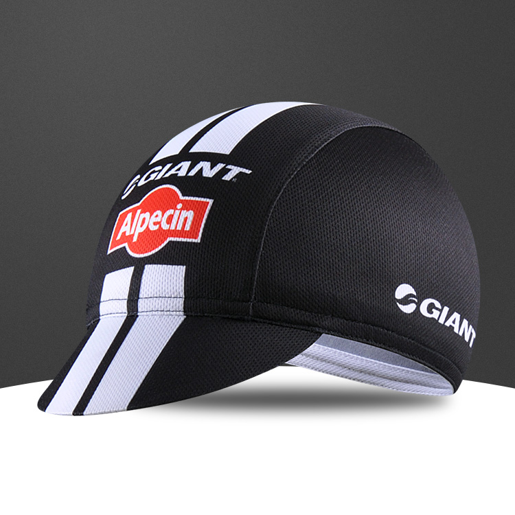 2015 Garmin Gorro ciclismo negro y blanco